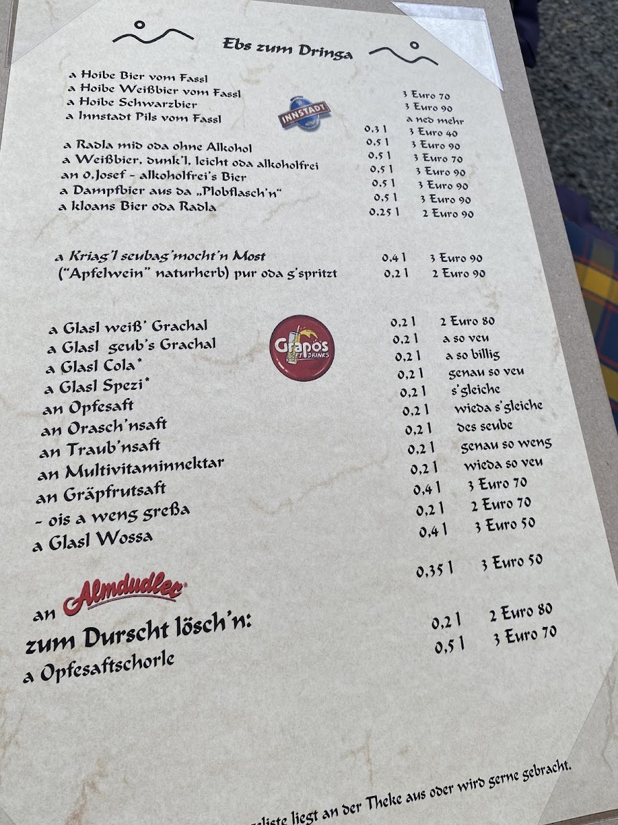 Schmugglerhof Photo Menu 3