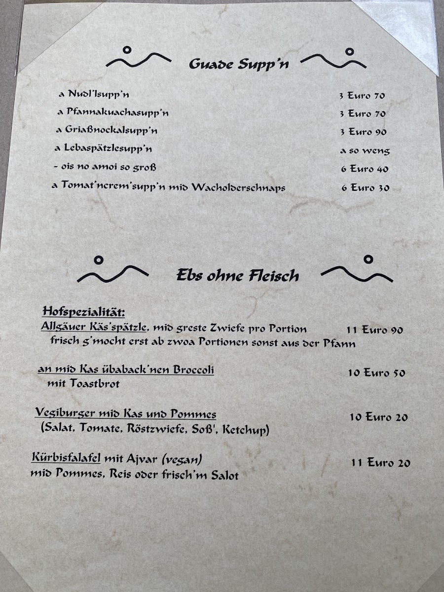 Schmugglerhof Photo Menu 6