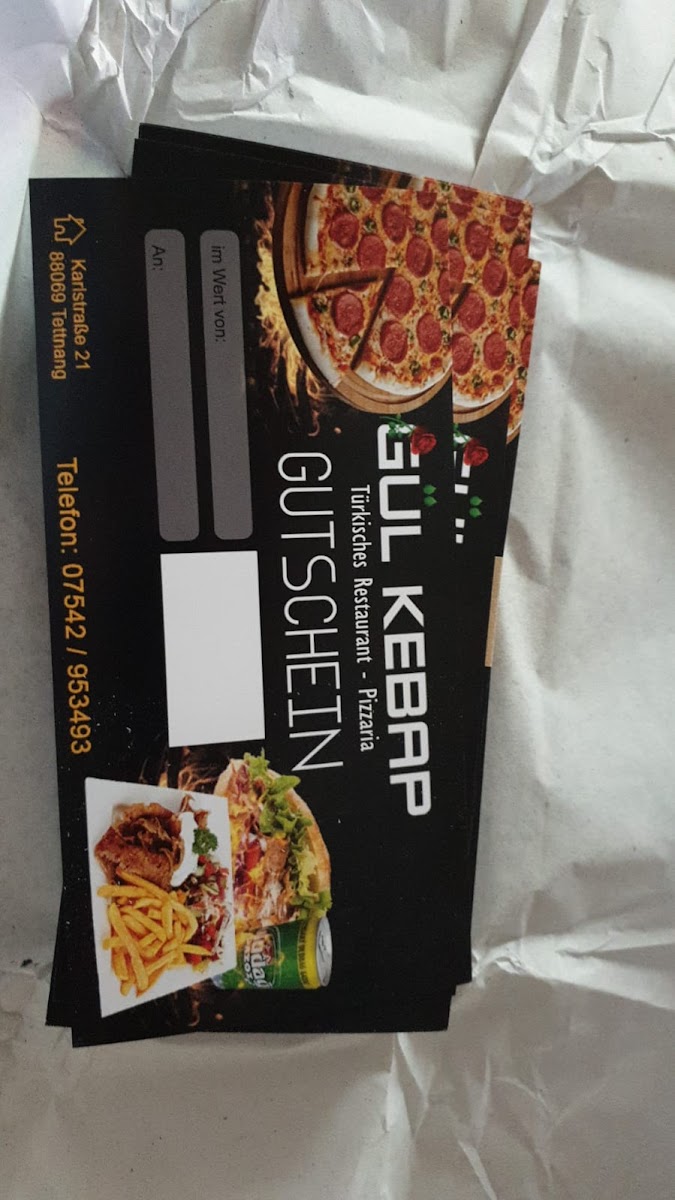 Gül Kebab Photo Menu 2