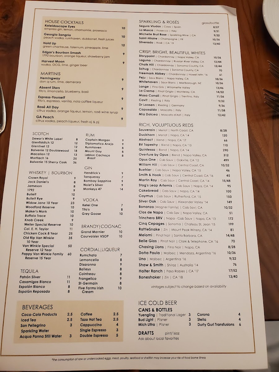 Edgar's Grille Photo Menu 5