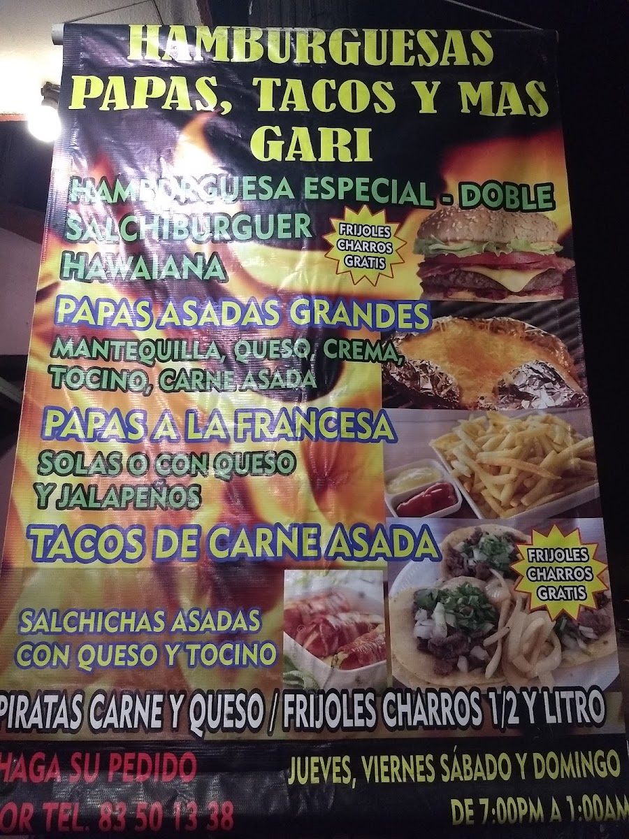 Hamburguesas al carbón 'Gari' Photo Menu 2