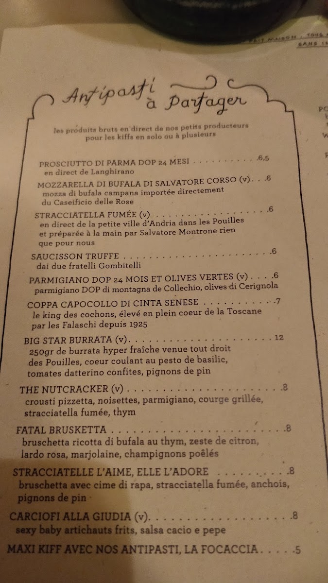 La Bellezza Lille Photo Menu 8