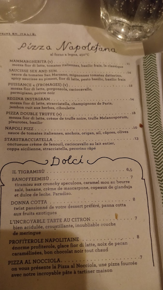 La Bellezza Lille Photo Menu 9