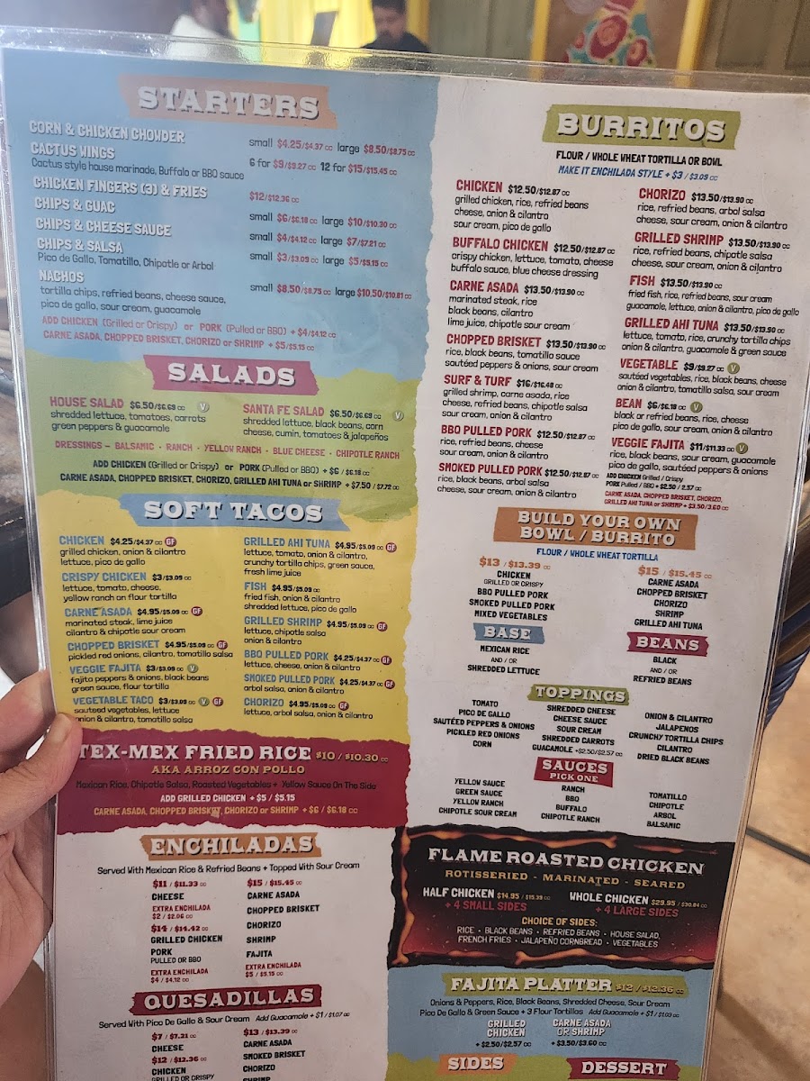 Cactus Cafe Cantina, Jericho Turnpike Photo Menu 4