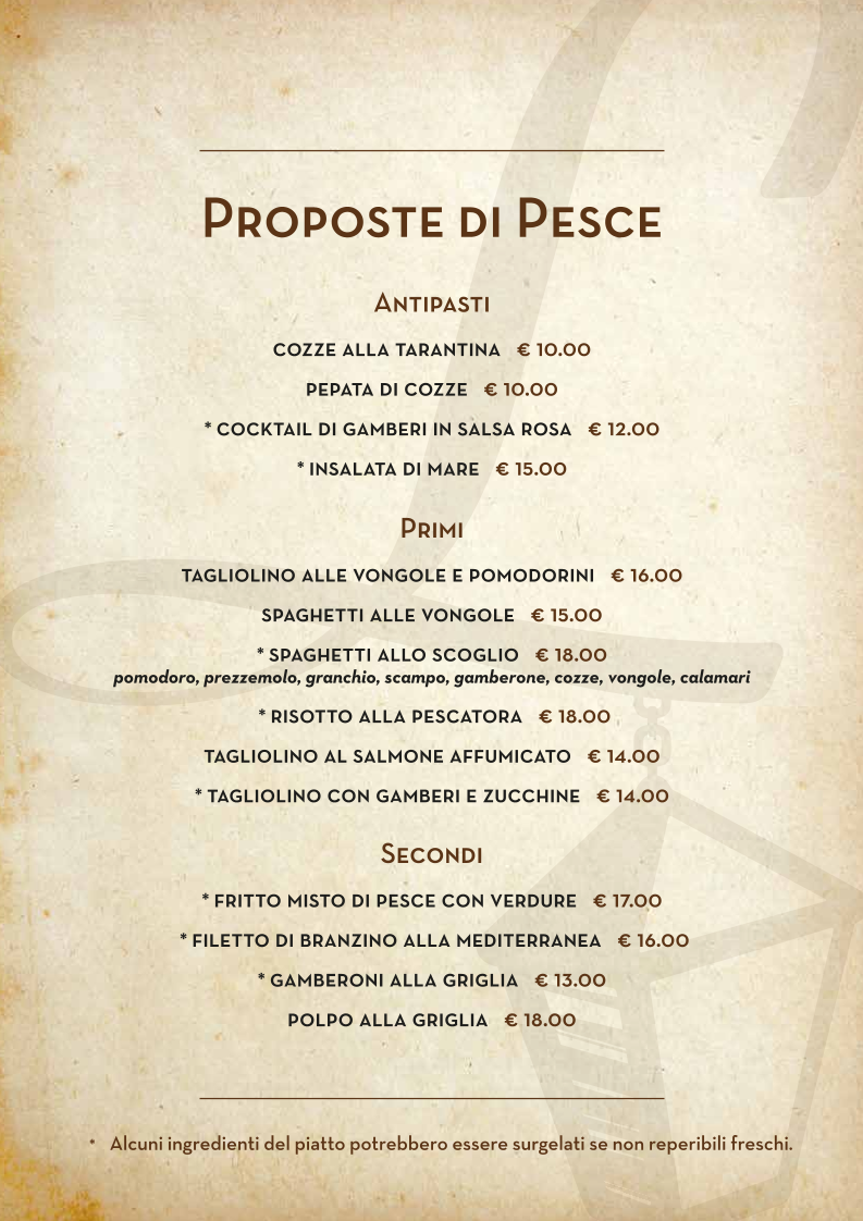 La Lanterna Photo Menu 10