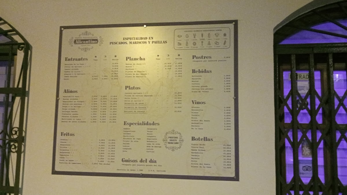MESON ALICANTINO Photo Menu 1