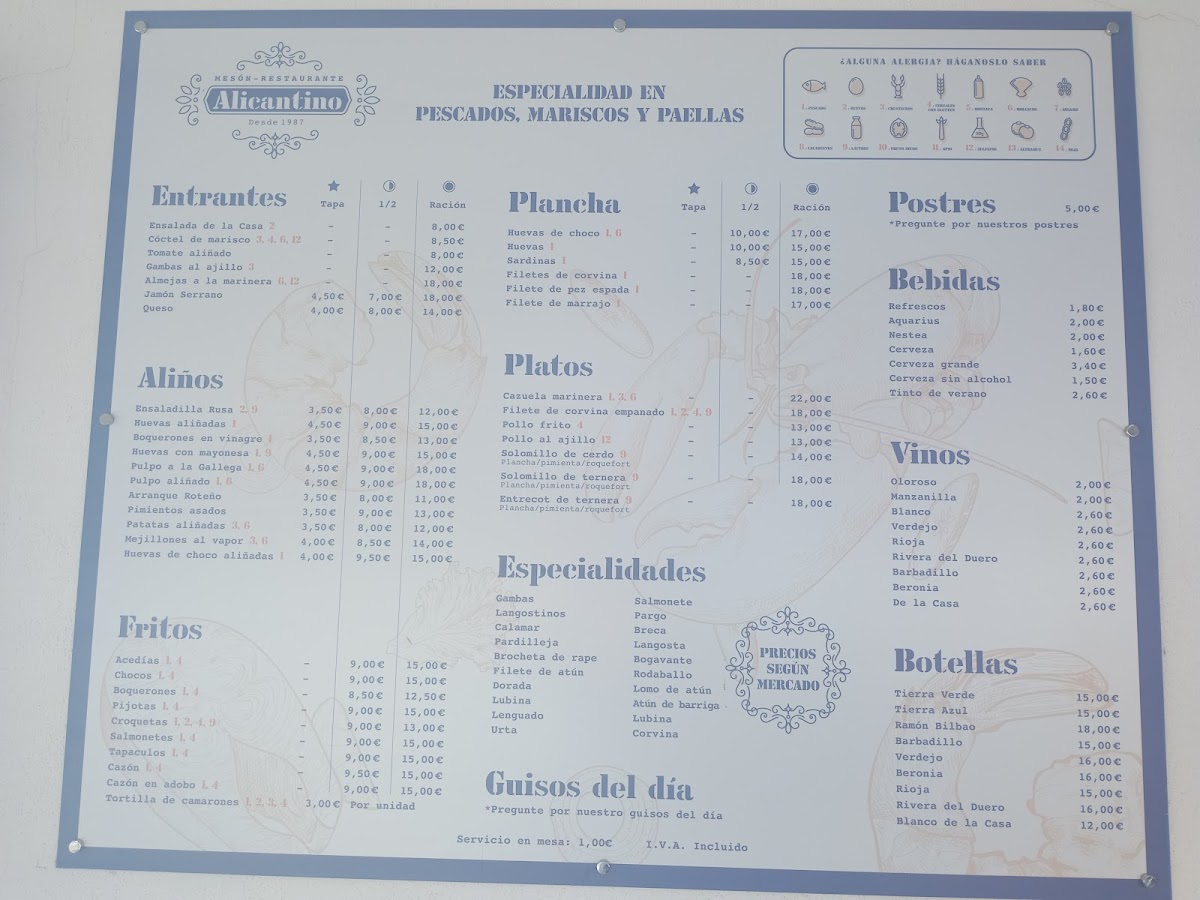 MESON ALICANTINO Photo Menu 2