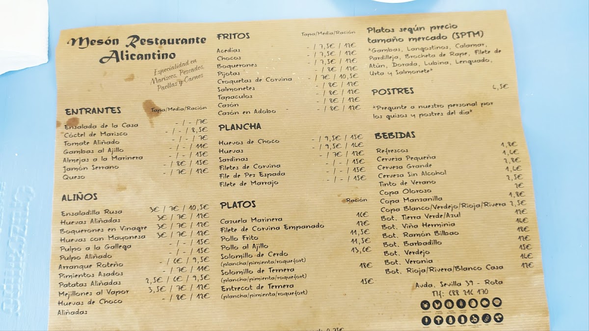 MESON ALICANTINO Photo Menu 6