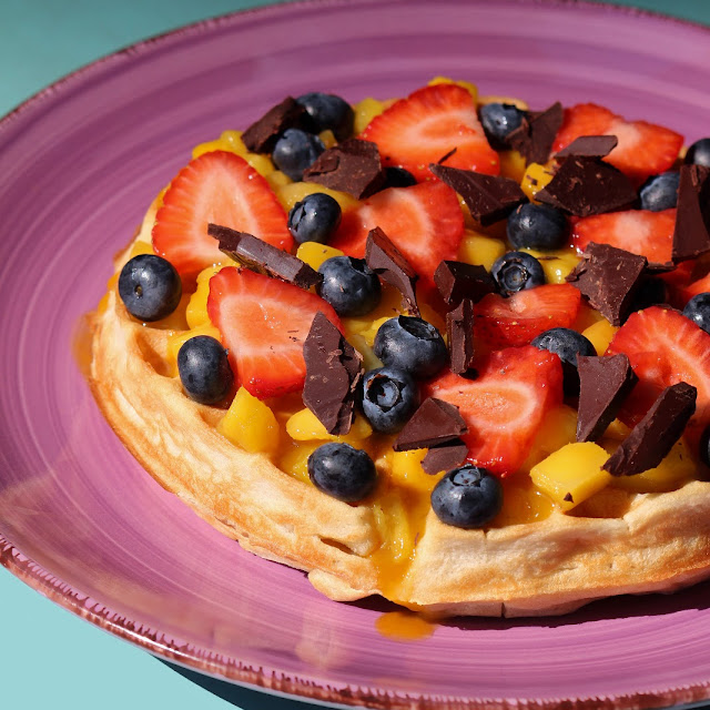 Vegan Berry Dream Waffel