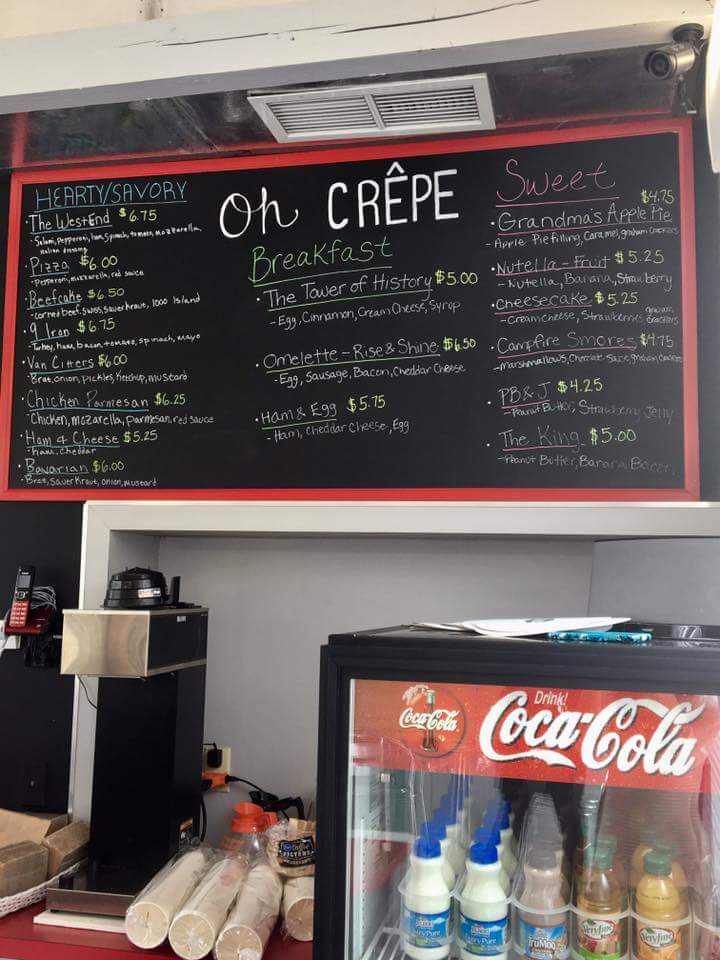 Oh Crêpe! Photo Menu 10