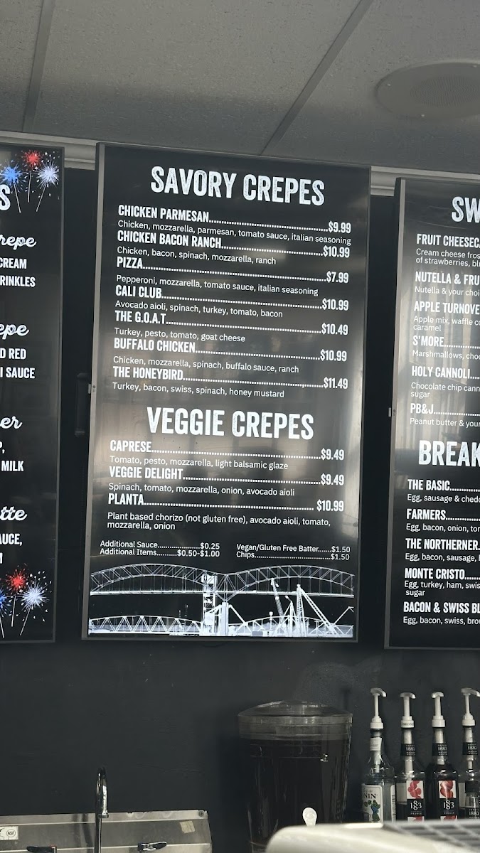 Oh Crêpe! Photo Menu 5