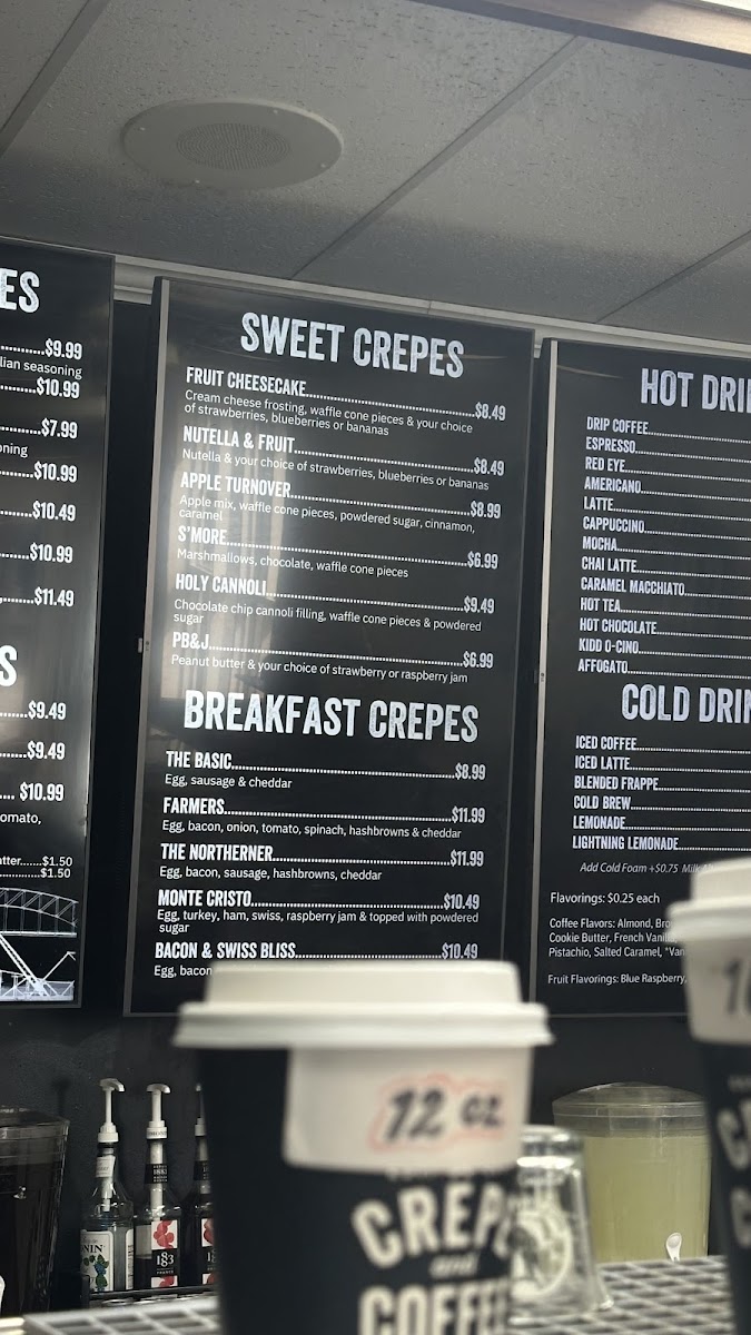 Oh Crêpe! Photo Menu 8