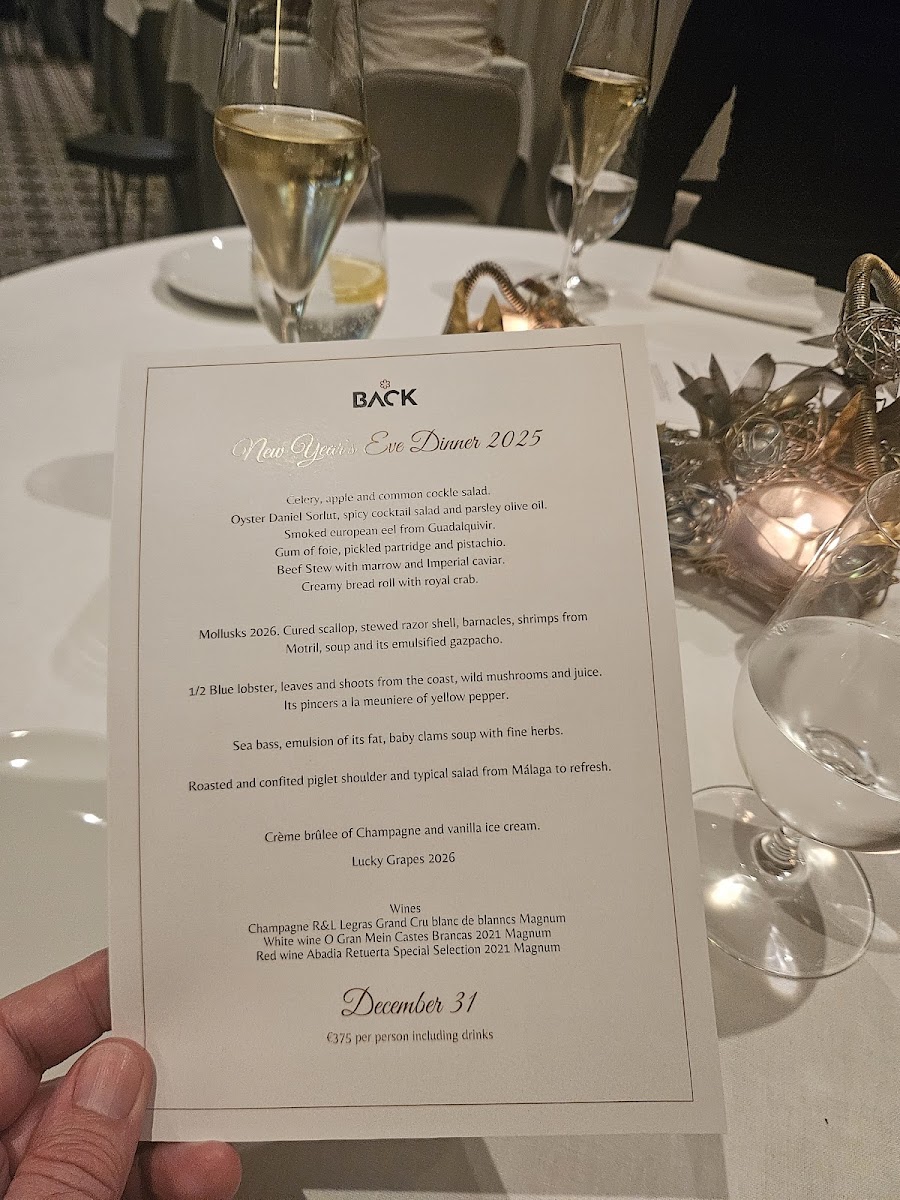 Restaurante BACK Photo Menu 2