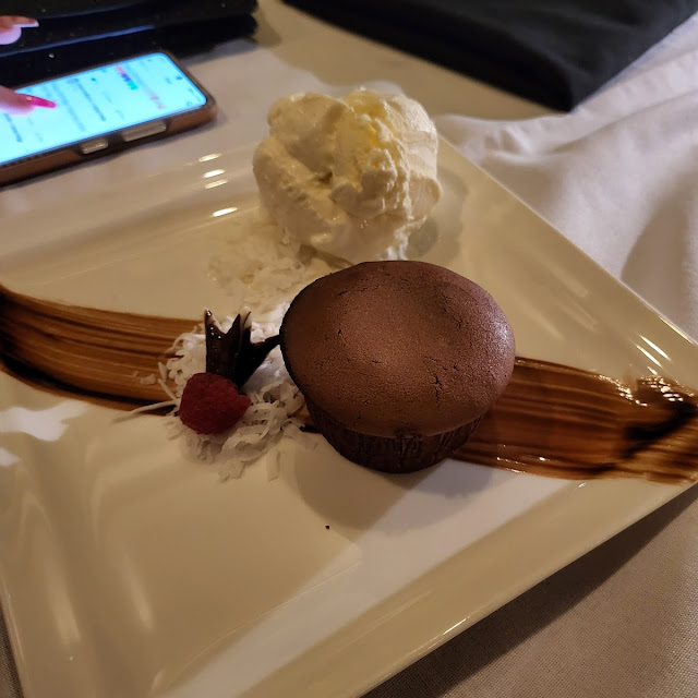 Chocolate Coconut Lava Cake