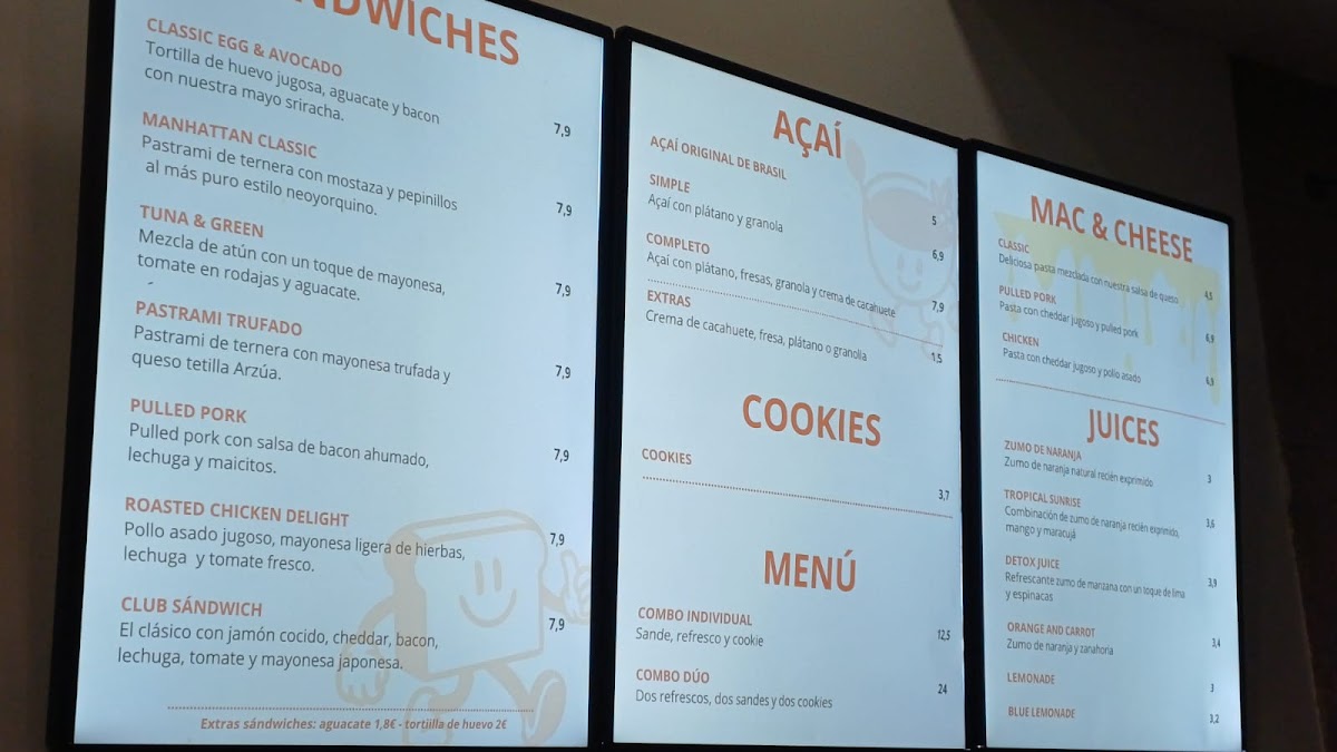 Sande Sandwich Photo Menu 4