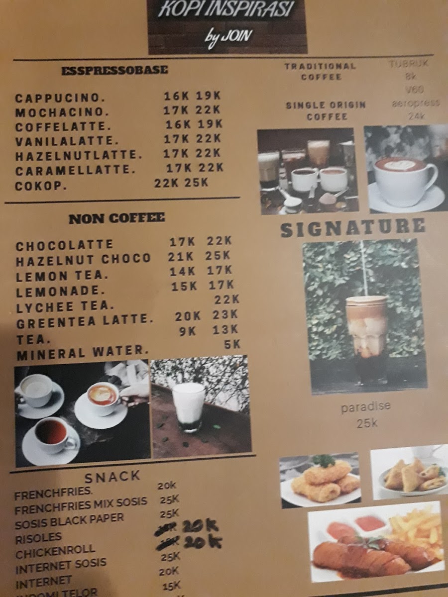 Kopi & Barber Inspirasi By YIIM Photo Menu 3