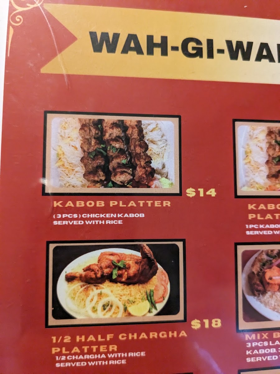 Wah-Gi-Wah Photo Menu 2