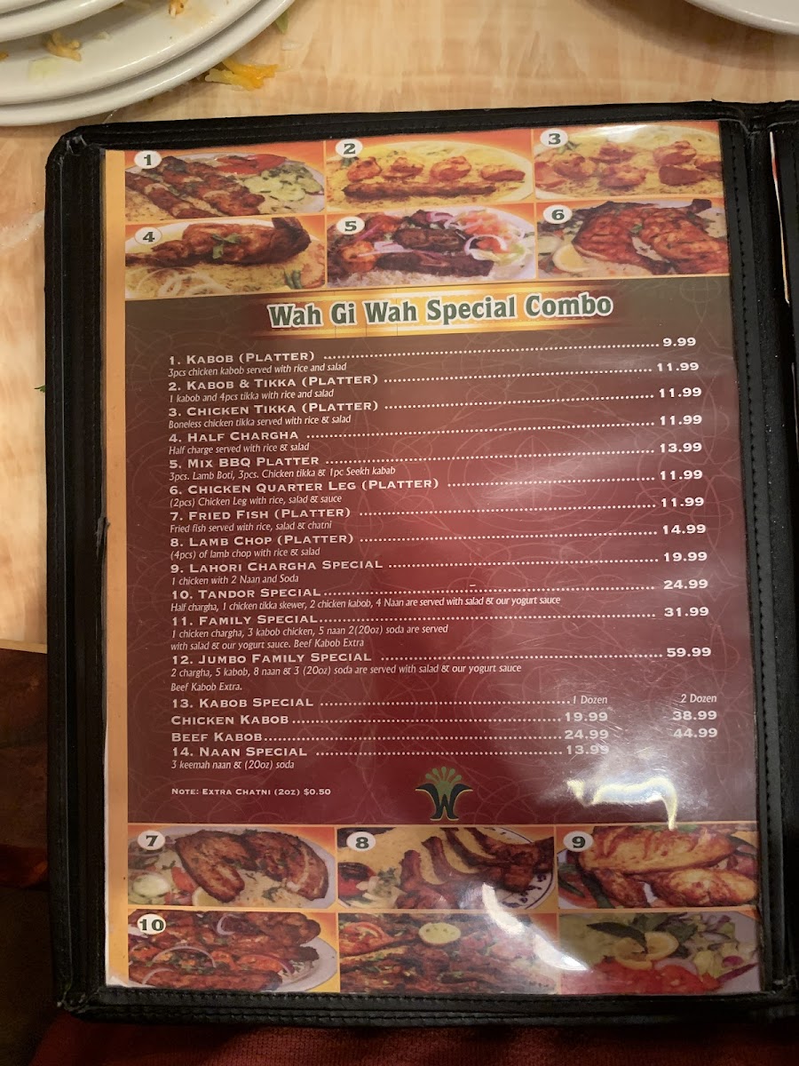 Wah-Gi-Wah Photo Menu 9