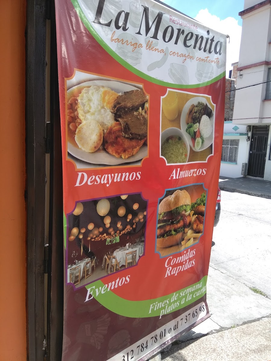 Restaurante La Morenita Photo Menu 1