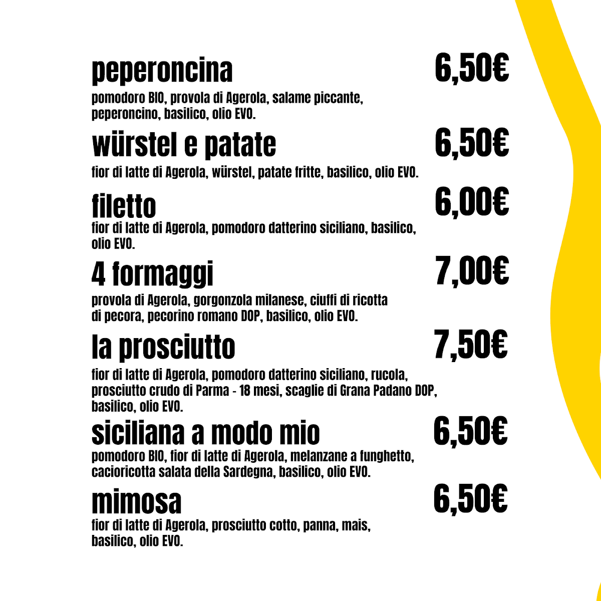 Pizzeria Fariná Photo Menu 4