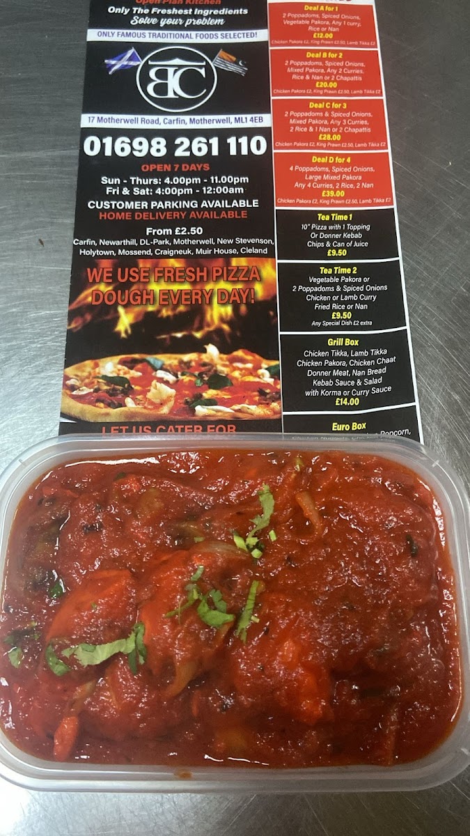 Bombay Cuisine Photo Menu 1