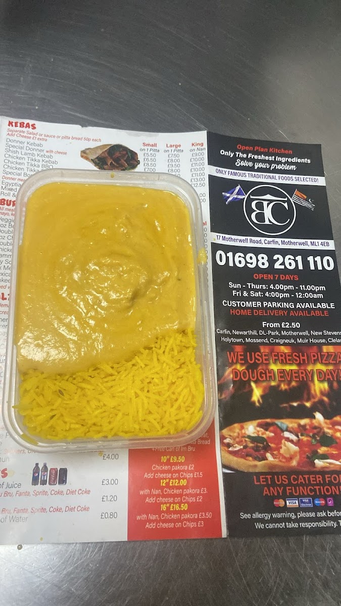 Bombay Cuisine Photo Menu 2