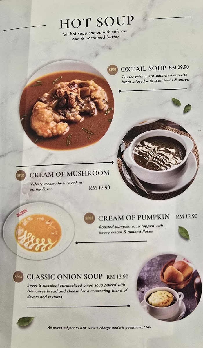 Coliseum Cafe @IOI City Mall Photo Menu 8