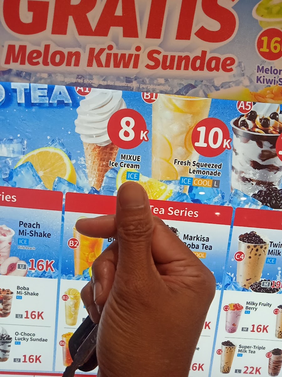 Mixue Ahmad Yani Photo Menu 5