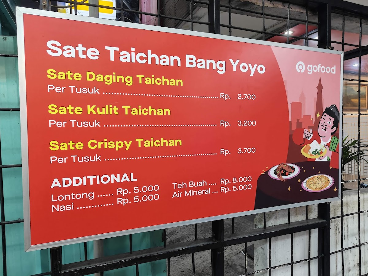 Sate Taichan Bang Yoyo Photo Menu 5