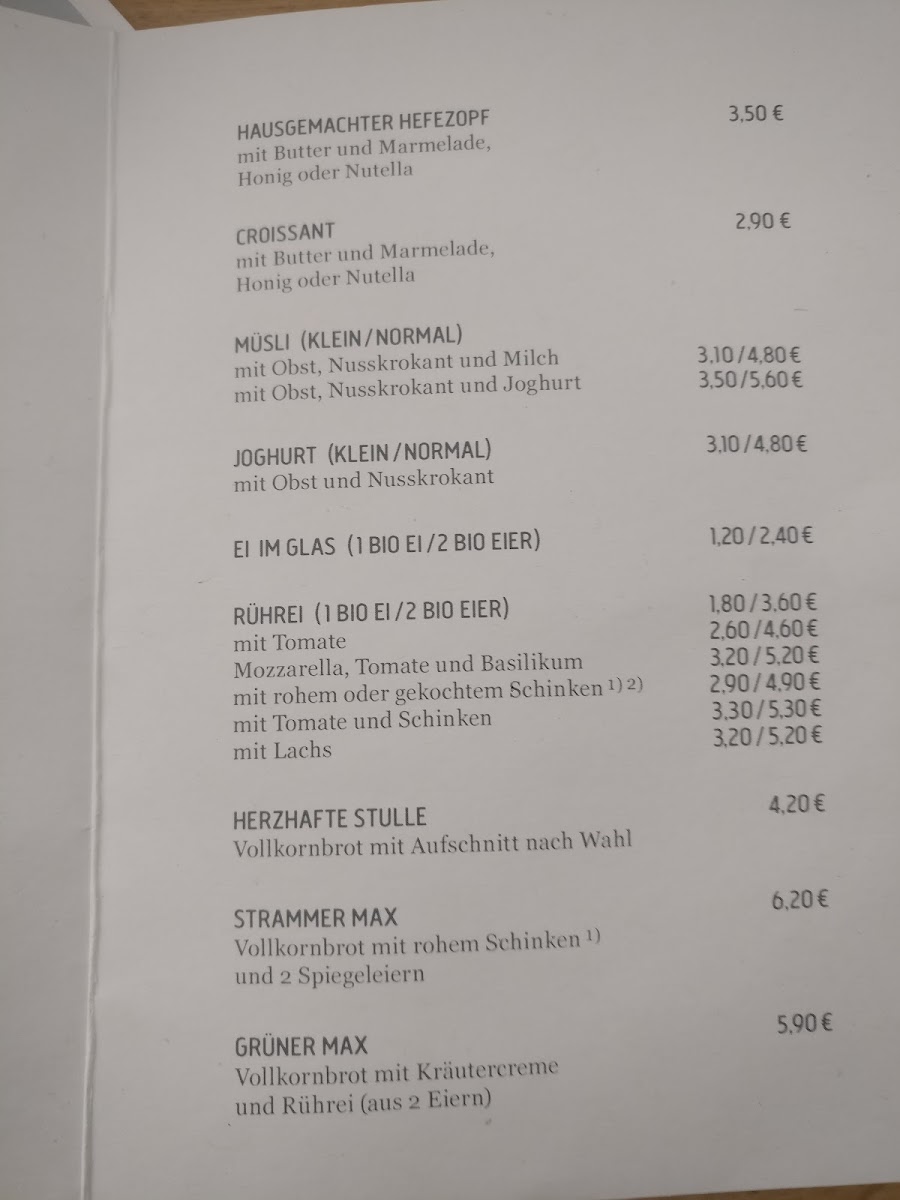 Café Dein & Mein Photo Menu 1
