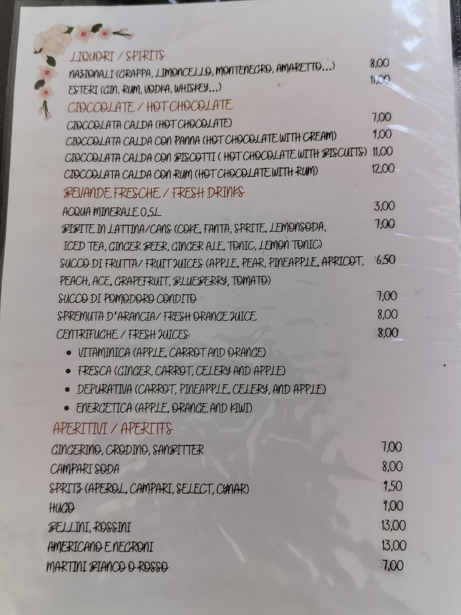 Al Theatro Photo Menu 1
