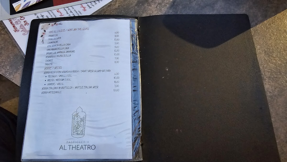 Al Theatro Photo Menu 10