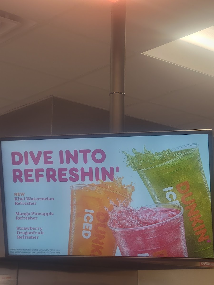 Dunkin & Baskin Robbins Photo Menu 6