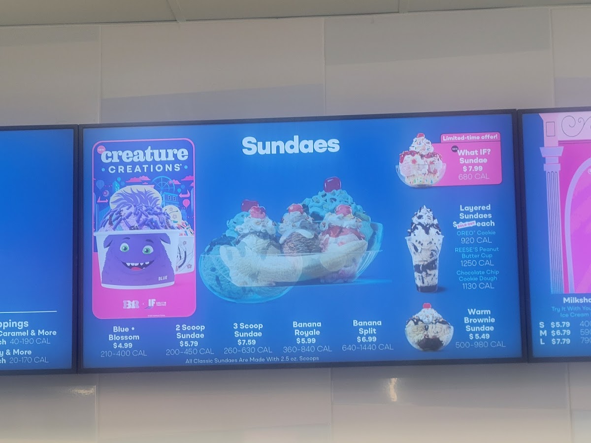 Dunkin & Baskin Robbins Photo Menu 7