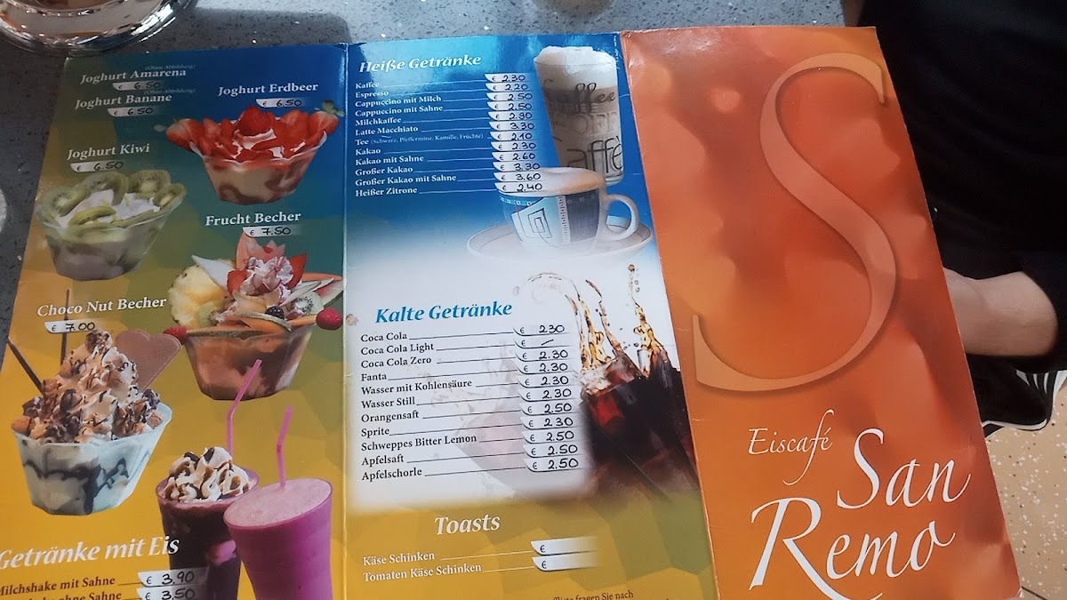Ice Café San Remo Photo Menu 2