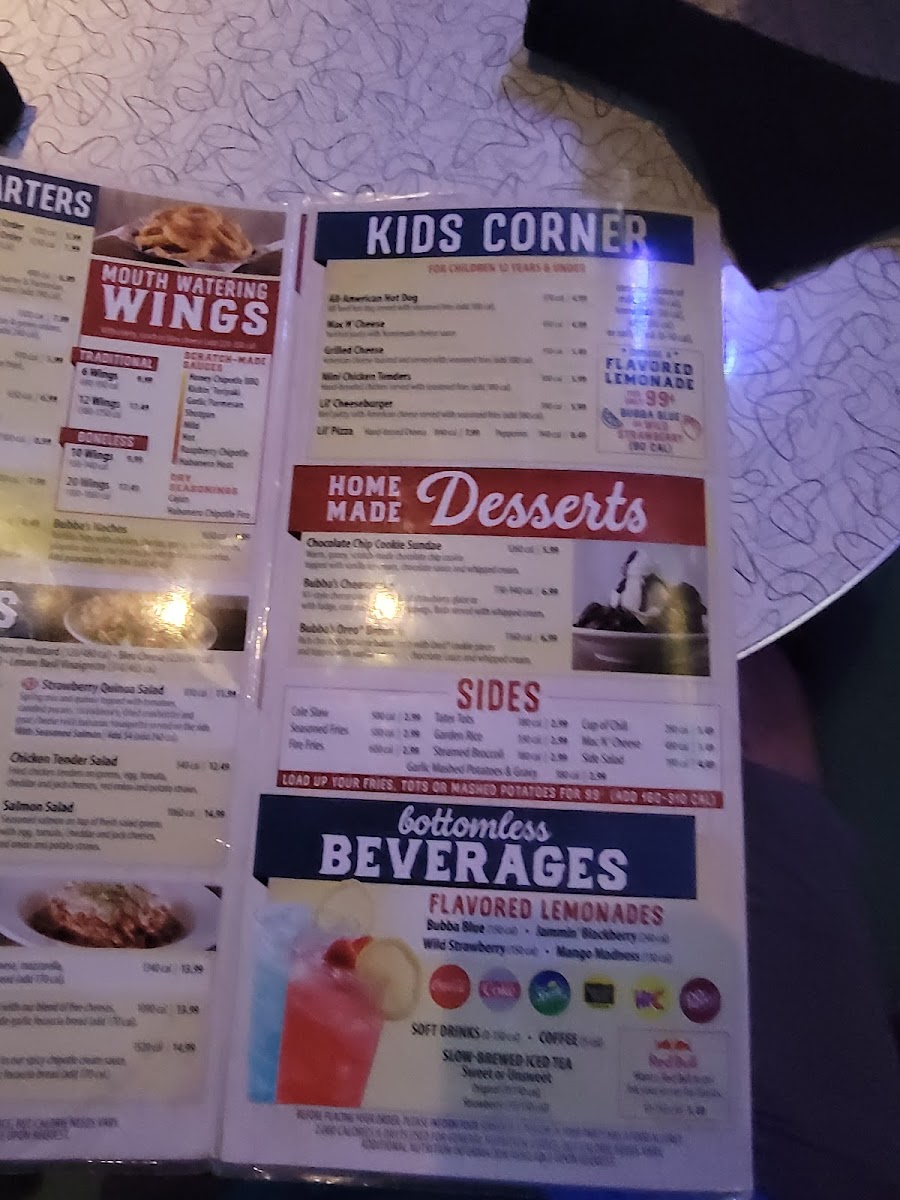 Bubba's 33 Photo Menu 7