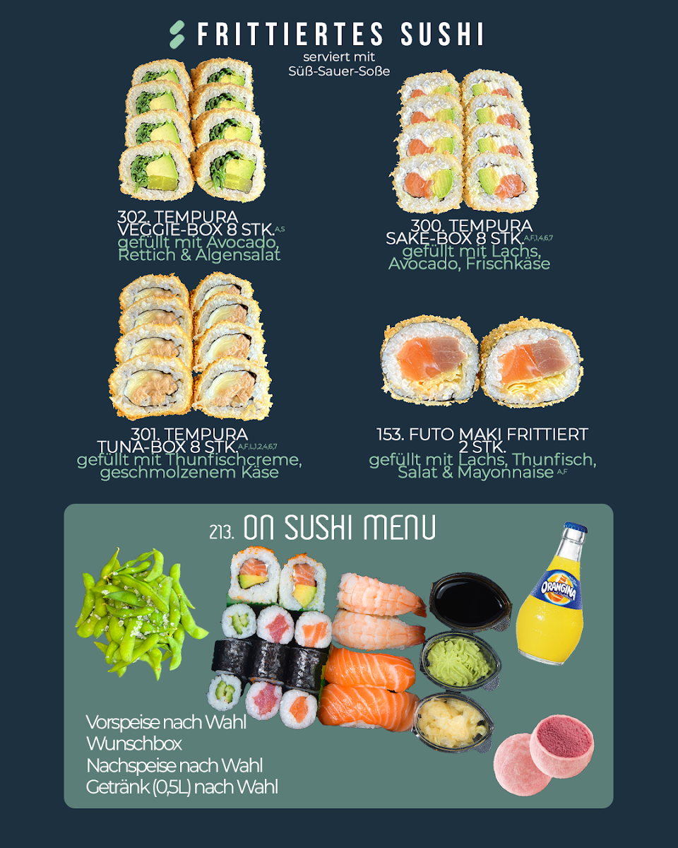ON SUSHI Lieferservice Karlsruhe Photo Menu 2
