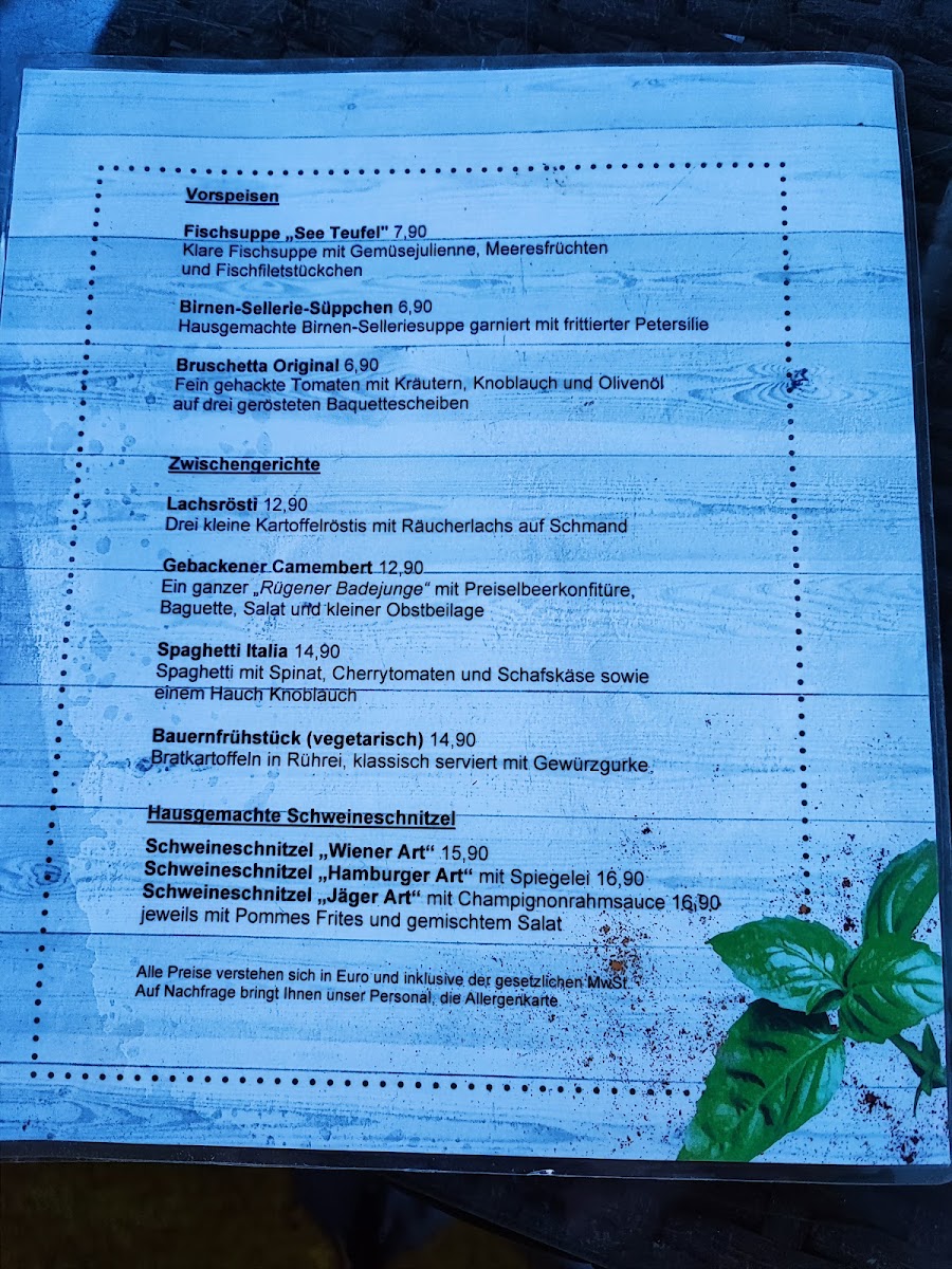 Restaurant Seeteufel Photo Menu 6