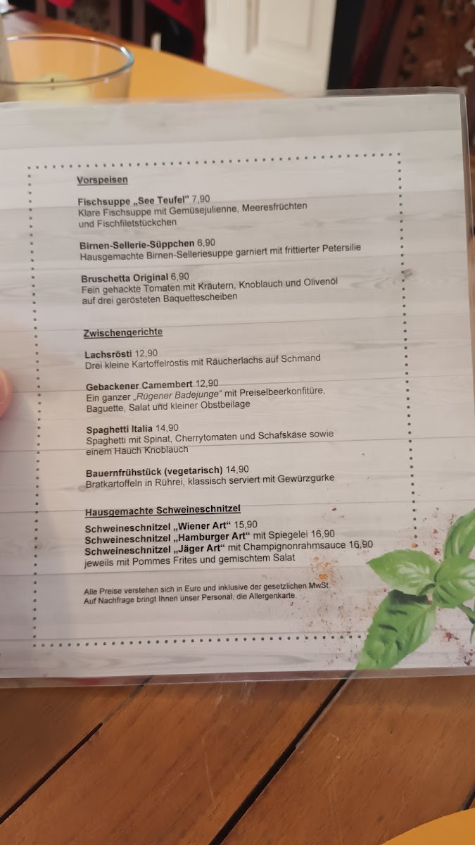 Restaurant Seeteufel Photo Menu 9