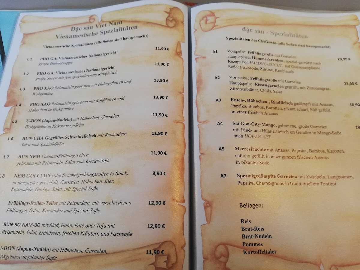 Restaurant Lotusblüte Wittenburg Photo Menu 3