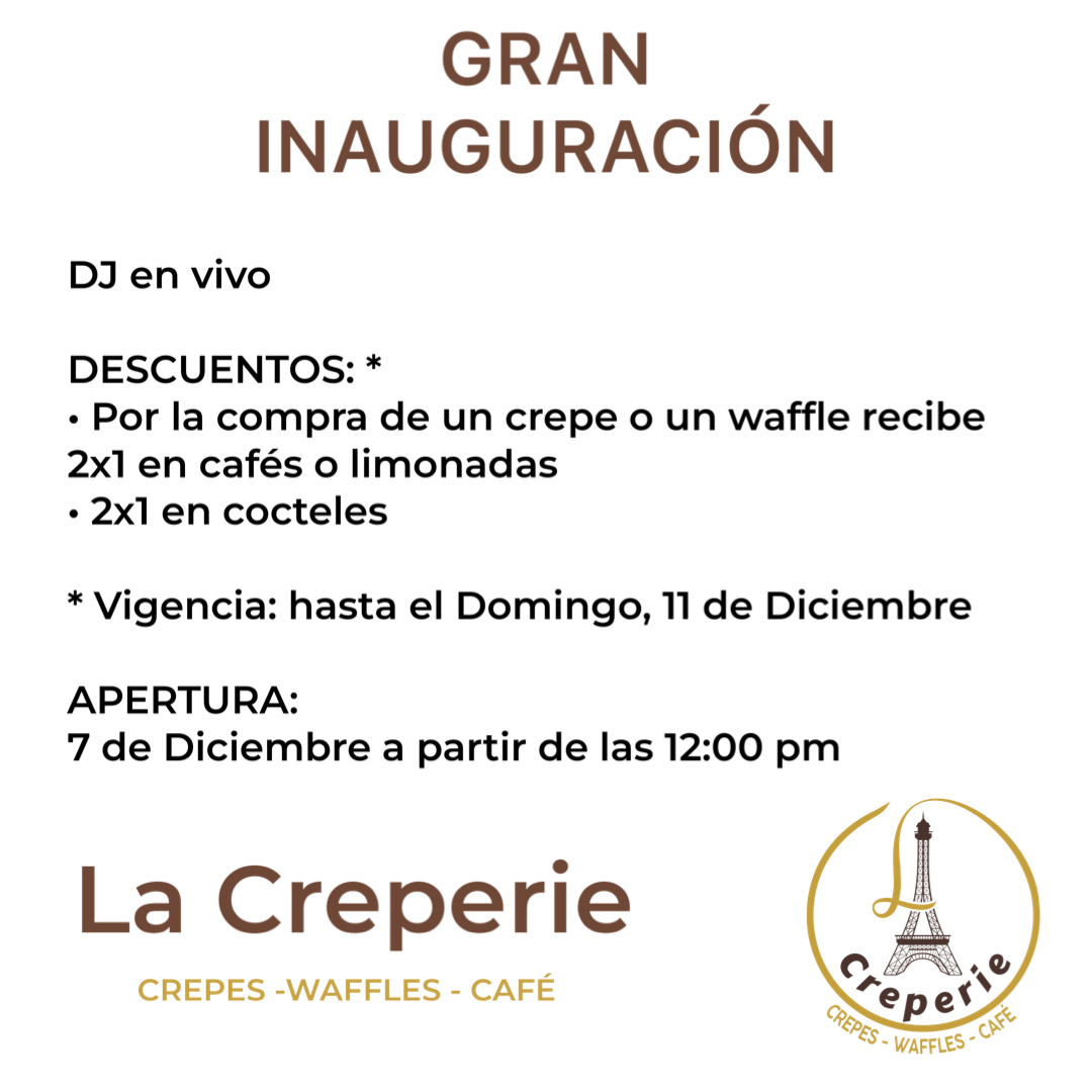 La Creperie Photo Menu 10