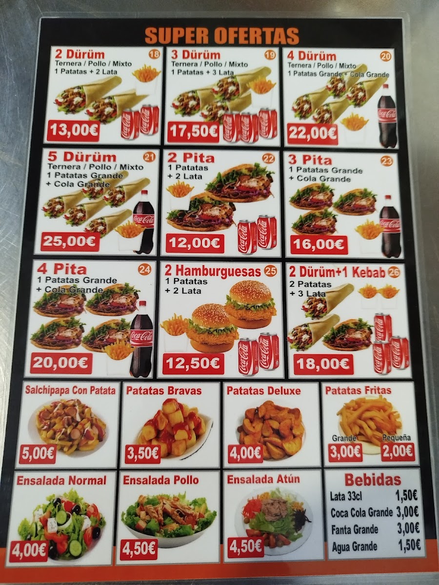 San Roque Doner kebab Photo Menu 10