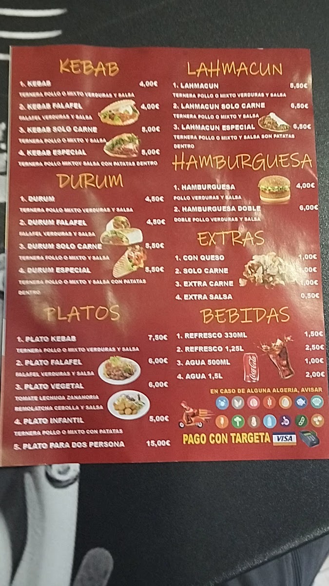 San Roque Doner kebab Photo Menu 5