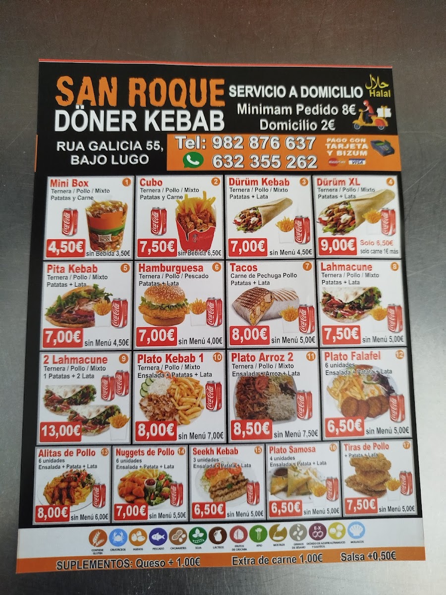 San Roque Doner kebab Photo Menu 7