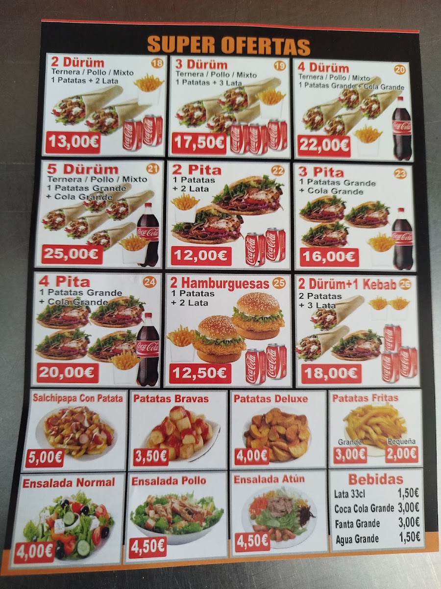 San Roque Doner kebab Photo Menu 8