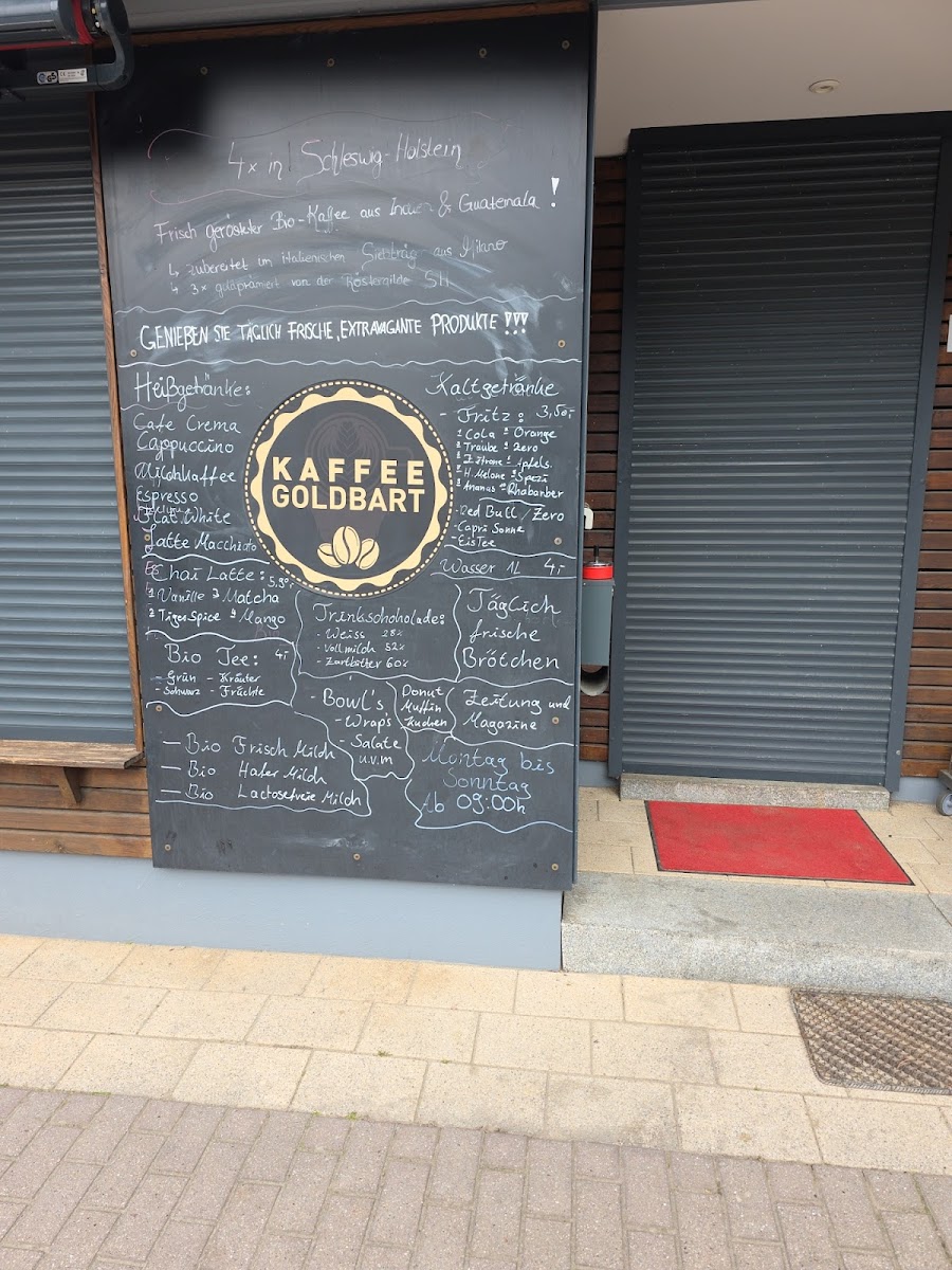Kaffee Goldbart Photo Menu 1