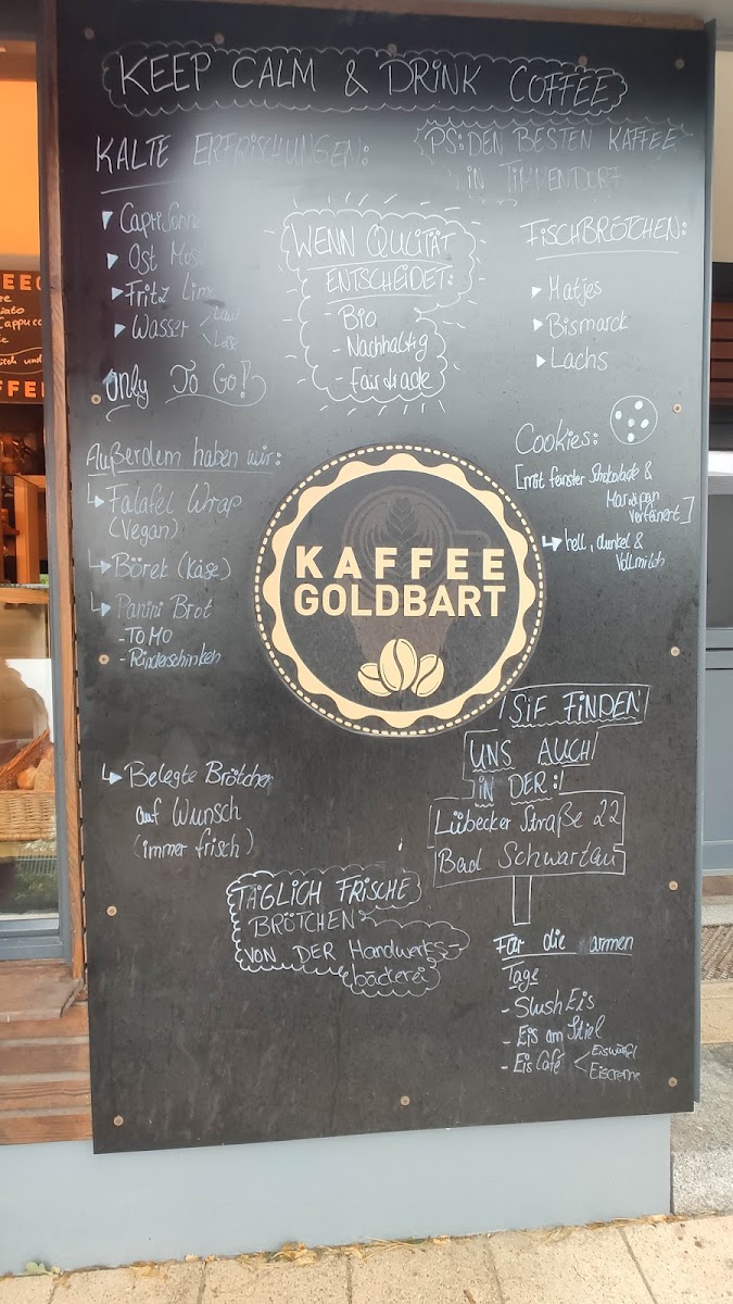 Kaffee Goldbart Photo Menu 3
