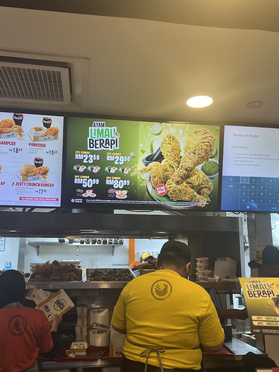Texas Chicken Petronas Wakaf Bharu Photo Menu 7