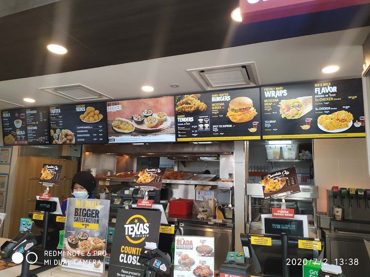 Texas Chicken Petronas Wakaf Bharu Photo Menu 8