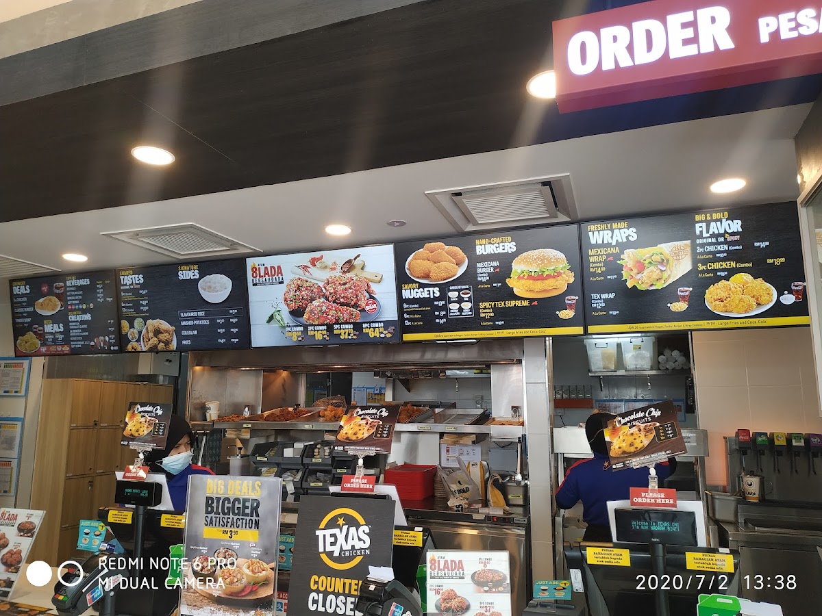 Texas Chicken Petronas Wakaf Bharu Photo Menu 9